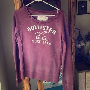 Maroon Holister Sweater
